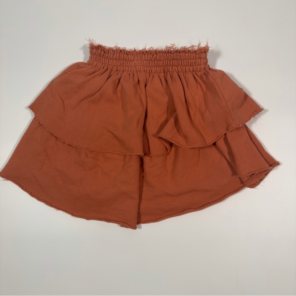 Aerie‎ Women's Terracotta Textured Mini Skirt Size XXS - Picture 10 of 10